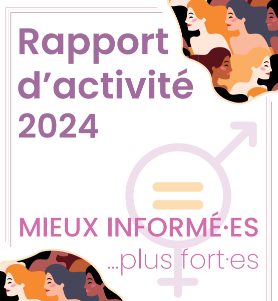 Page de couverture du rapport CIDFF 71 2024